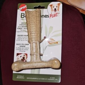 Spot Bam-Bones Plus Dog Chew Toy Chicken Flavor